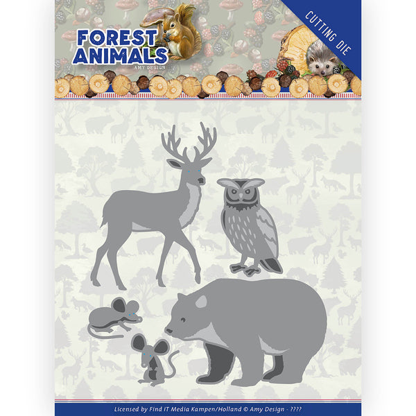 Dies - Amy Design  Forest Animals - Forest Animals 2