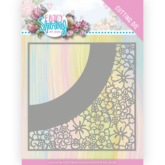 Dies - Amy Design - Enjoy Spring - Flower Frame