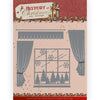Die- Amy Design - History of Christmas - Window with Curtains