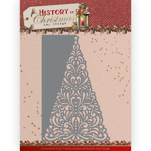 Die- Amy Design - History of Christmas - Lacy Christmas Tree