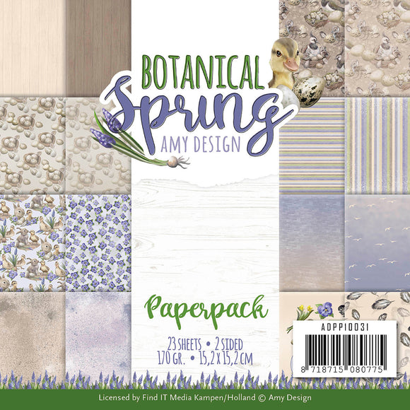 6x6 Paperpack - Amy Design - Botanical Spring