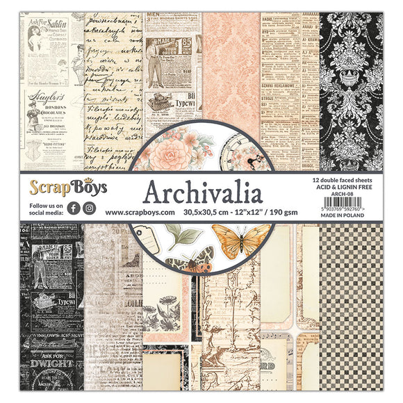 ARCH-08 : Archivaila - Paper Pack 12
