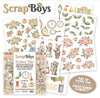 BETA-11 : ScrapBoys - 6" x 6" Double Sided Paper Pads - Bedtime Tales