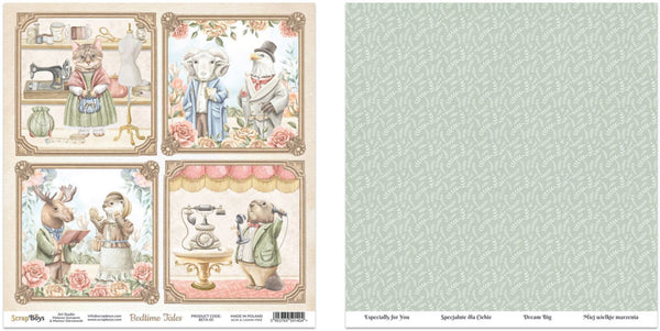 ScrapBoys : BETA-05 12"x12" Paper (Bedtime Tales)