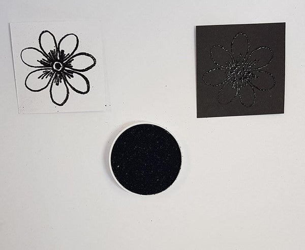 Embossing Powder - Thick Black Small