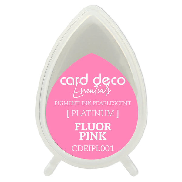 Card Deco Essentials Fast-Drying Pigment Ink Pearlescent Fluro Pink