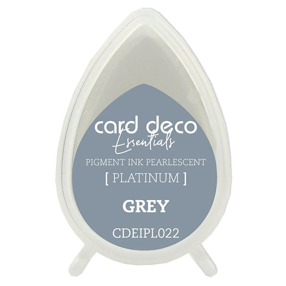 Card Deco Essentials Fast-Drying Pigment Ink Pearlescent Grey