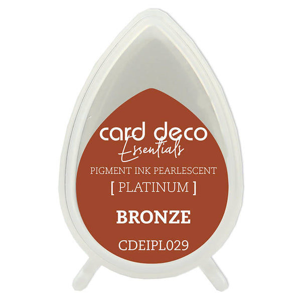 Card Deco Essentials Fast-Drying Pigment Ink Pearlescent Bronze