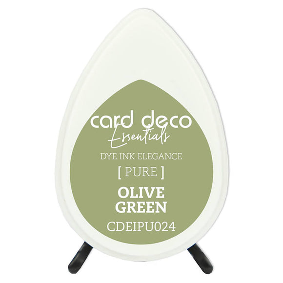 Card Deco Essentials Fade-Resistant Dye Ink Olive Green