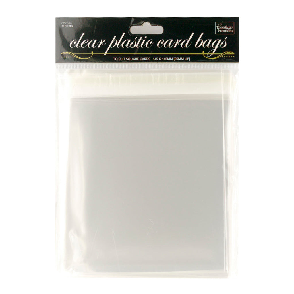 Bag - Square self sealing (50pk)