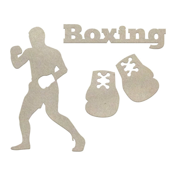 x x Chipboard - Boys - Boxing Set (4pc)