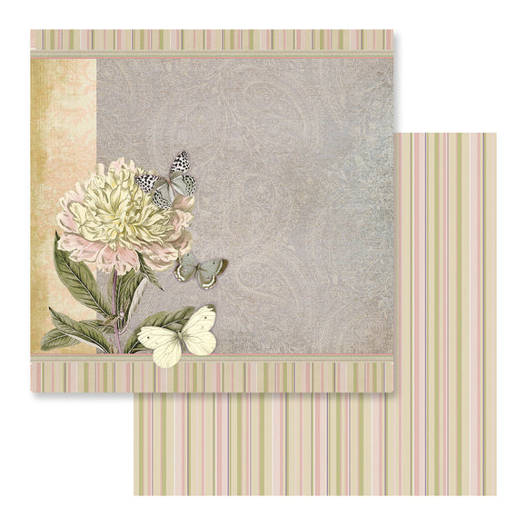 Paper - 12 x 12in - Butterfly Garden - Sheet 7 - 304.8 x 304.8mm | 12 x 12in