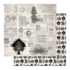 x Paper - 12 x 12in - Gentlemans Emporium Sheet 6 - 304.8 x 304.8mm | 12 x 12in