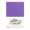 A4 Glitter Card 10 sheets per pack 250gsm - Purple