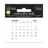 Calendar Tabs - 2022 - 10 sets of 12 months