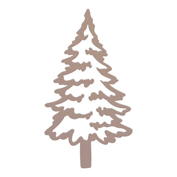 Mini Die - Rustic Christmas Tree (1pc)