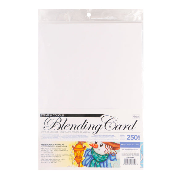 Blending Card- 10 sheets - 250gsm