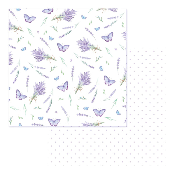 Lavender Love Scrapbooking Paper #1