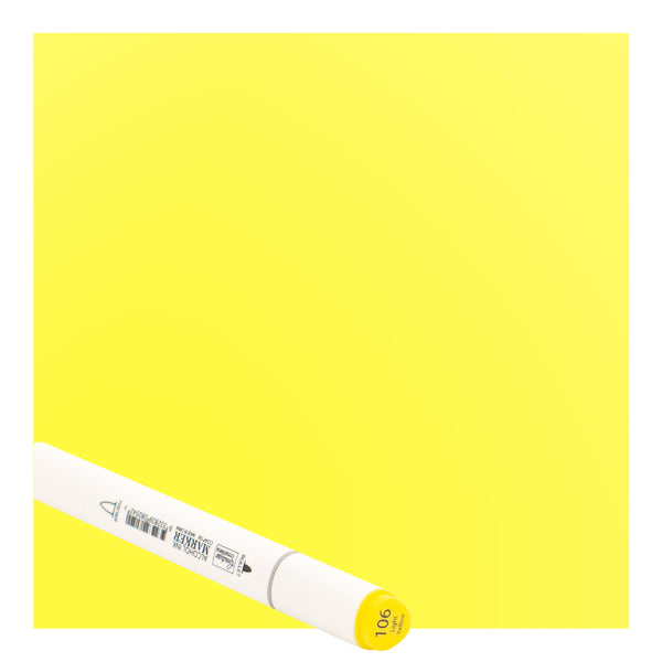 Twin Tip Alcohol Ink Marker - Light Yellow