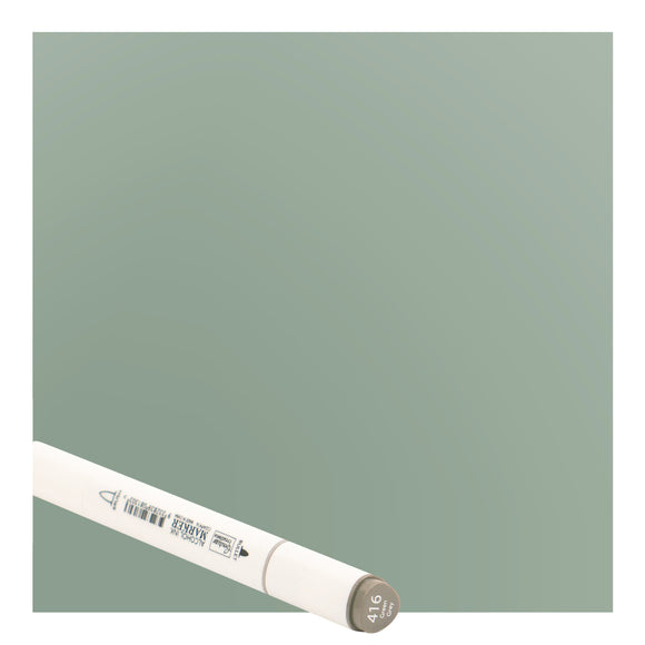 Twin Tip Alcohol Ink Marker - Green Grey