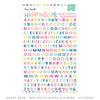 Mini Puffy Alphabet Stickers : CV-HD015 - Happy Days (Apr23)