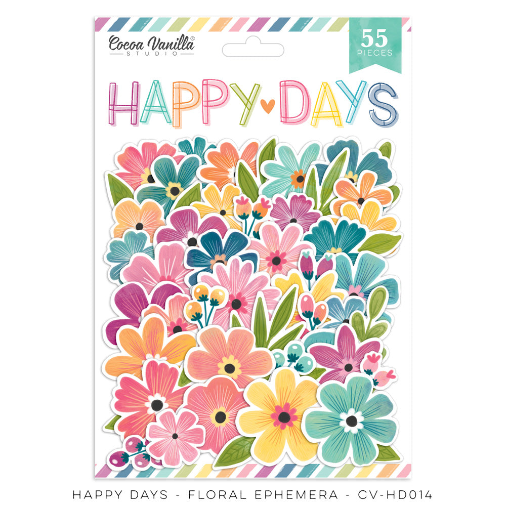 Floral Ephemera : CV-HD014 - Happy Days (Apr23)