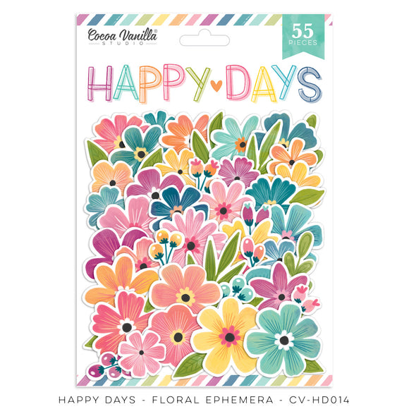 Floral Ephemera : CV-HD014 - Happy Days (Apr23)