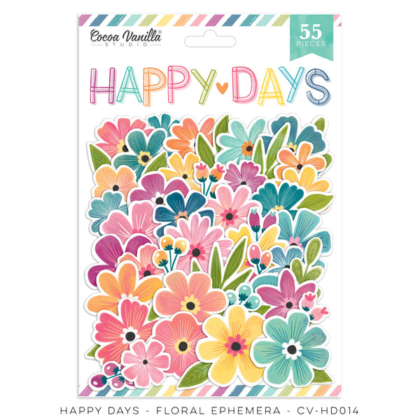 Floral Ephemera : CV-HD014 - Happy Days (Apr23)