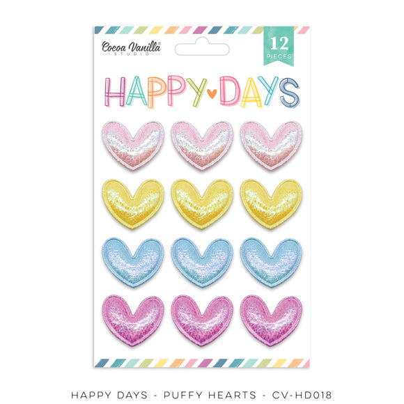 Puffy Hearts : CV-HD018- Happy Days (Apr23)