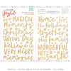 Coco Vanilla : CV-JF016 - Puffy Gold Title Stickers (Joyful)