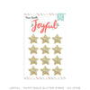 Coco Vanilla : CV-JF018 - Gold Glitter Puffy Stars (Joyful)