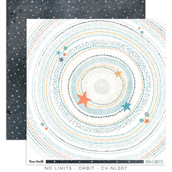 Cocoa Vanilla : CV-NL007 - Orbit 12x12 Paper (No Limits)