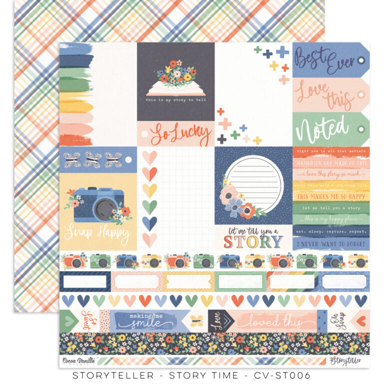 CV-ST006 - Story Time 12x12 Paper (Storyteller)