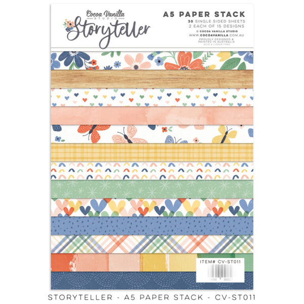 CV-ST011 - A5 Paper Stack (Storyteller)