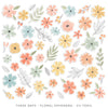 Coco Vanilla : CV-TD014 - Floral Die Cuts (These Days)