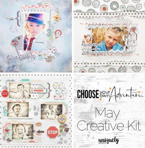 Creative Kit Club - May Collection (Choose your own Adventure)