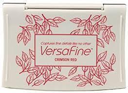 Versafine Stamp Pad - Crimson Red