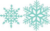 DD3343 Kaisercraft Decorative Dies - Snowflakes
