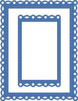 DD556 - Decorative Die- Rectangle fancy frames