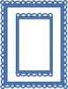 DD556 - Decorative Die- Rectangle fancy frames