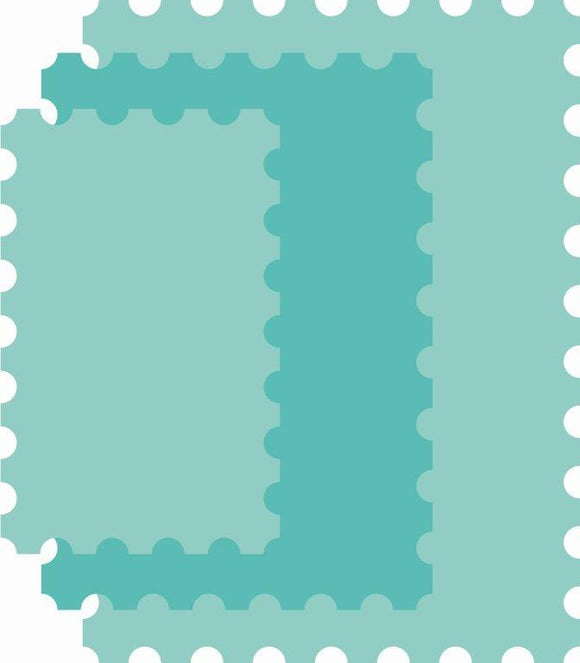 DD619 : Decorative Die - Nesting Postage Stamp