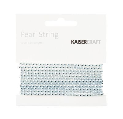 EM435 - Silver Pearl String 2m