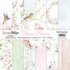 Scrapboys 6x6 Paper Pack- FLDR-09 (Flower Dreams)