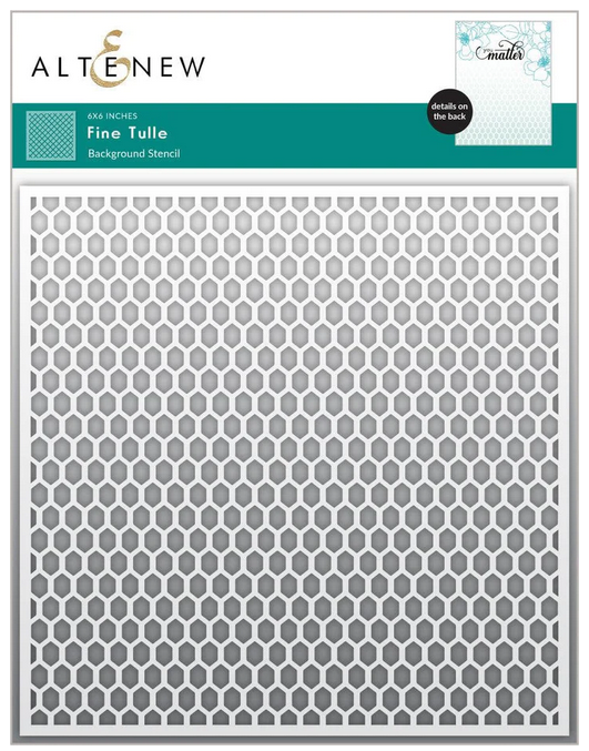 Fine Tulle Stencil : (ALT6132)