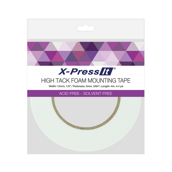 X-Press it Foam Tape High Tack Double Sided - 12mm