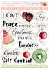 Flossiphy Sticker Sheets - Fruit of the Spirit Sticker Sheet