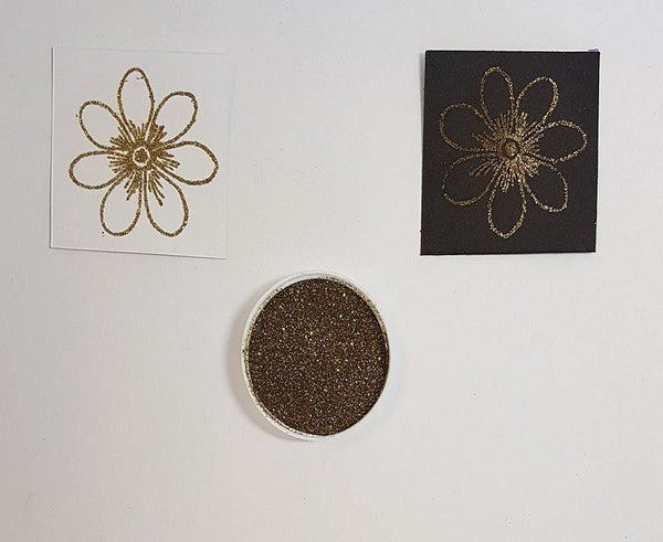 Embossing Powder - Gold Holographic Small
