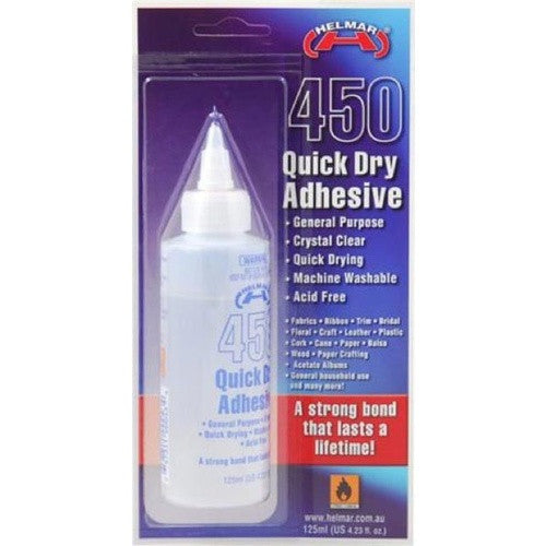 Adhesive - 450 Quick Dry Glue (125ml)
