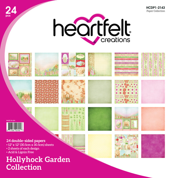HCDP1-2143 : Hollyhock Garden Paper Collection (Hollyhock Garden)