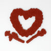 HCPC-31006 : Budding Rose Heart Cling Stamp Set (Friendship Rose)